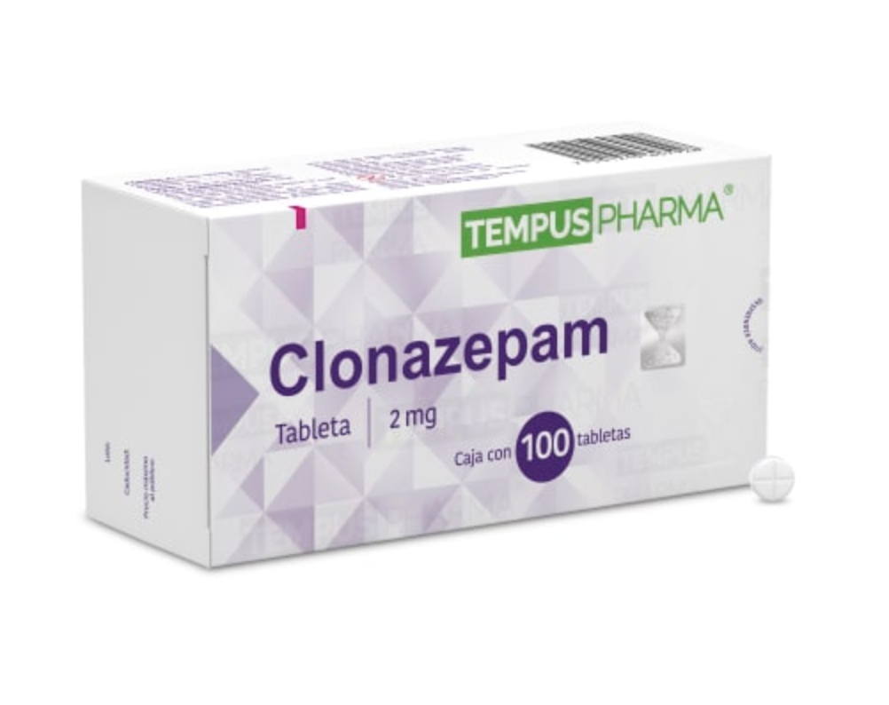 Buy Tempus Pharma 2mg Clonazepam Tablets Online