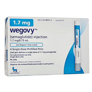 Wegovy Semaglutide Injector 1.7 mg/0.75 mL