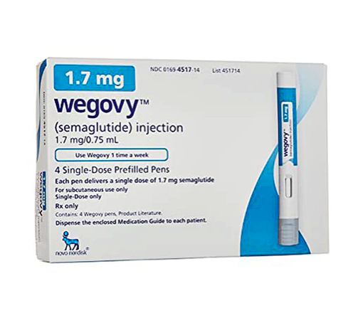 Wegovy Semaglutide Injector 1.7 mg/0.75 mL